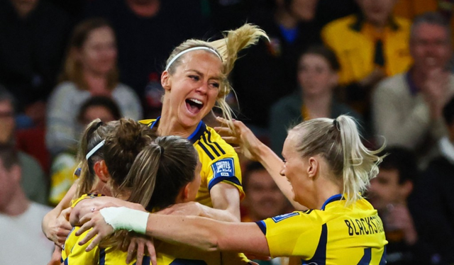 瑞典女足表现出色,战胜挑战晋级半决赛 瑞典女足表现出色,战胜挑战晋级半决赛