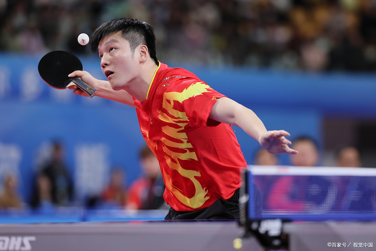 乒乓球选手状态神勇，备战全力冲刺